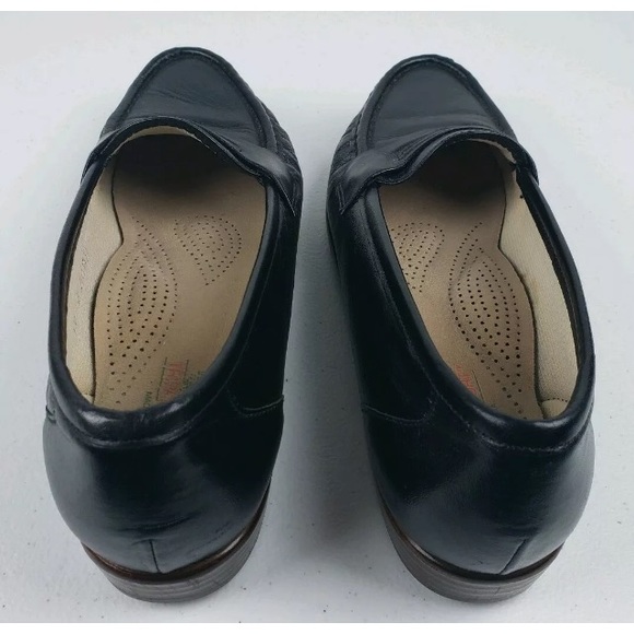 SAS Tripad Comfort Womens Black Leather Shoes - Picture 5 of 8